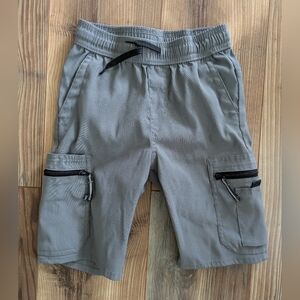 Gray Wrangler Cargo Shorts Youth Boys Small 6/7
